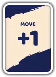 Oops World move one card