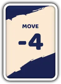 Oops World move four card