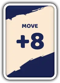 Oops World move eight card