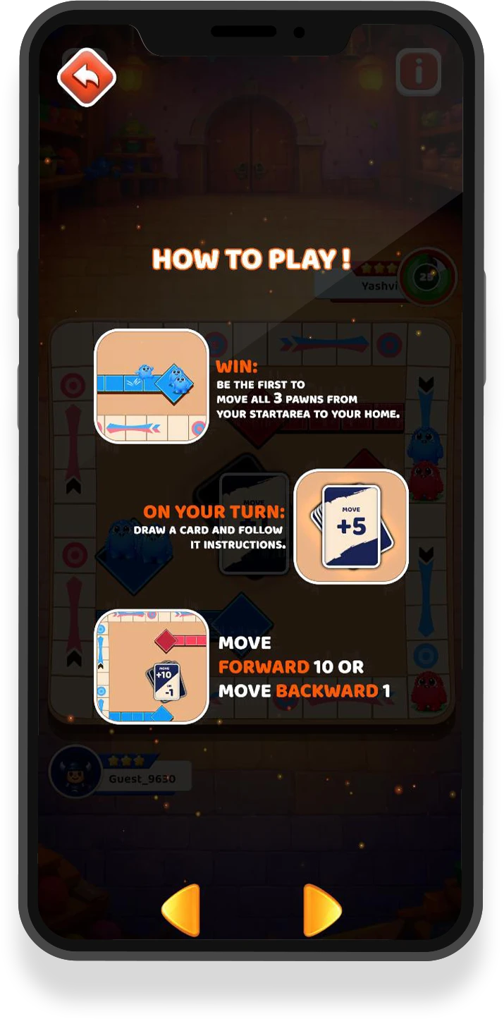 How To Play Screen