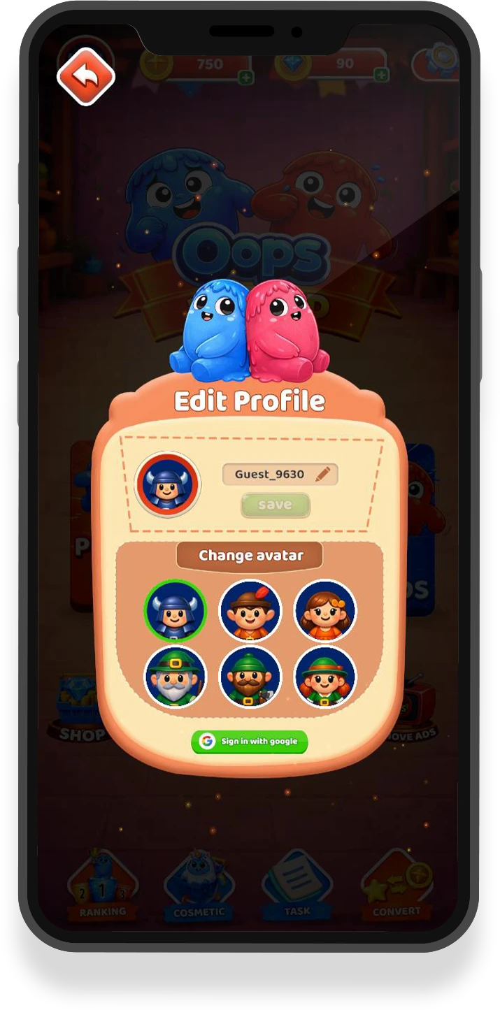 Update Profile Screen
