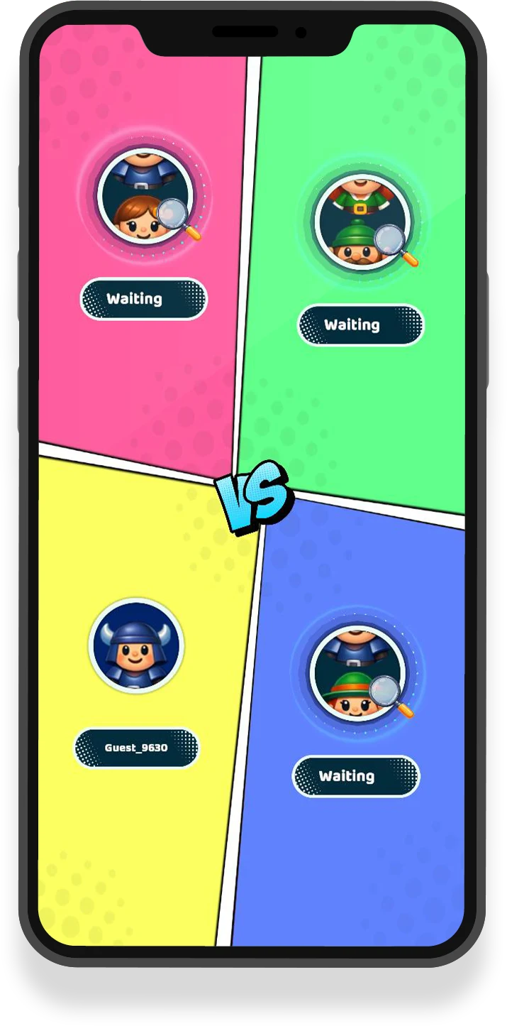 Waiting Screen Four Player